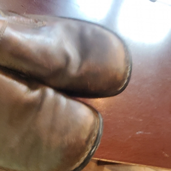 Merrell Jungle Moc Brown Leather Slipon Sz 8 Shoes - Picture 4 of 9